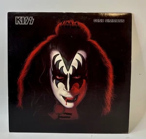 KISS Gene Simmons Solo LP Vinyl Record Album with poster 1978   Casablanca READ - Picture 1 of 7