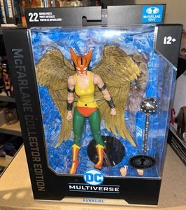 Hawkgirl DC Multiverse McFarlane Edición Coleccionista #36 Platino EN MANO EE. UU. - Imagen 1 de 2