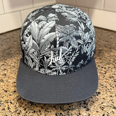 Gorra Hawaiana HUF Negra Ajustable Talla Única Foto 1 de 4