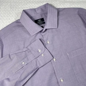 Dockers Light Purple Long Sleeve Dress Shirt Size Large (16-16.5) - Picture 1 of 7