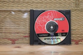 Rockman X4 no manual edition Sega Saturn SS Japan Very Good Condition!