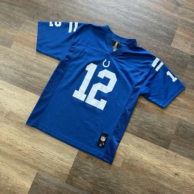 NFL Youth Indianapolis Colts Andrew Luck #12 Jersey Yth Large Football NFL - Image 1 of 4