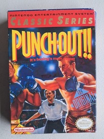 De colecci&oacute;n 1985 NES Punch Out In Box
