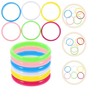 12 Teile/Set Bonbonfarbene Armband Armbänder für junge Mädchen Miss Chunky - Bild 1 von 12