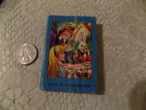 RARE Alice in Wonderland Treasure Hour Press Lewis Carroll miniature book - Picture 1 of 8