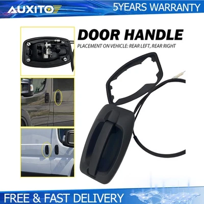 滑门把手带电缆 适用于 2014 - 2022 Ram ProMaster 3500 2500 1500 全新 Y — 第 1/4 张图片