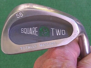 Ladies Square Two PCX 55* Sand Wedge L Flex Steel Shaft-RH - Picture 1 of 6