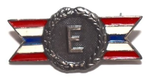 WWII Army Navy Production Award Pin Sterling Silver "E" for Excellence FreeS&H - Picture 1 of 4