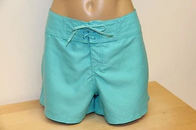 NWT Island Escape Swimsuit Cover up Shorts Aqua Ties - Image 1 of 4