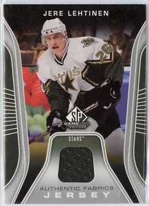 2006-07 UD SP GAME-USED AUTH. FABRICS JERSEY #AF-JL J. LEHTINEN RAW (TL-6395) - Imagen 1 de 3