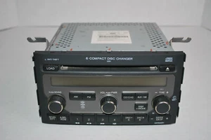 06-08 HONDA PILOT AM FM RADIO RECEIVER 6 DISC CD PLAYER 39100-S9V-A500 - Bild 1 von 4