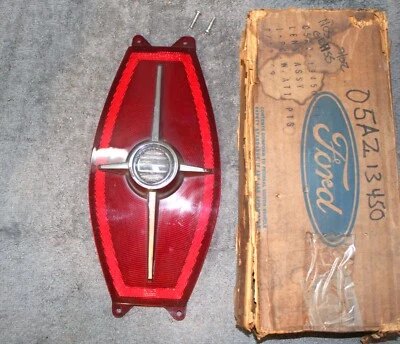 1965 Ford Ranch Wagon Country Sedan Country Squire NOS REAR TAIL LAMP LENS w/ BU - Image 1 of 4