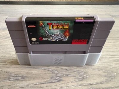 Super Turrican (Super Nintendo SNES, 1993) Probado Funcionando Foto 1 de 4