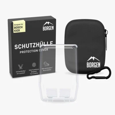 Borgen Schutzhülle für Bosch KIOX Display Schutz E-Bike transparent