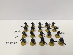 Warhammer 40k Astra Militarum Imperial Guard 20 Cadian Shock Troopers Troops - Imagen 1 de 1