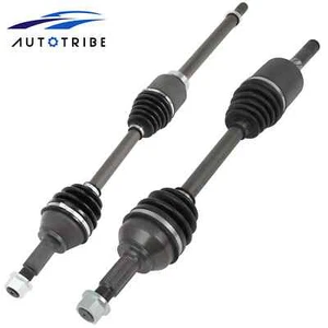 AWD Front Pair 2 for 2008-2013 Nissan Rogue 2014-2015 Rogue Select CV Axle Shaft - Picture 1 of 12