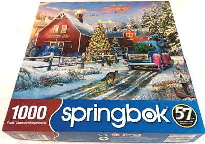 Christmas Tree Farm 500 Piece Jigsaw Puzzle by Springbok - Image 1 of 3
