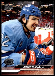 2023-24 Upper Deck Series 1 Arber Xhekaj #100