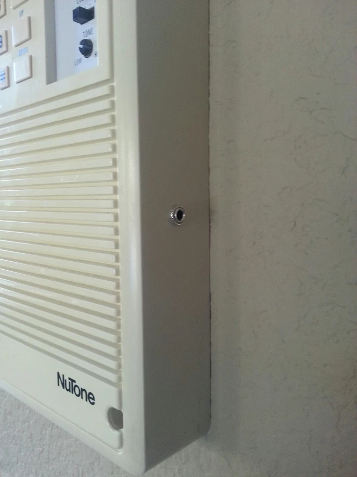 M&S Nutone Intercom AUX Jack cable 3.5mm 1/8 IM3003 to IM5006  iPhone Bluetooth - Image 1 of 2