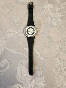 Omega Dynamic Automatic RARE MEISTER Signed Silver / Blue Dial Day Date - Picture 1 of 11