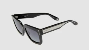 $399 Givenchy GV7015/S UDUHD Women's Black Square Plastic Sunglasses 53/20/145 - Picture 1 of 9