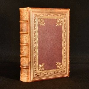 1862 Poems by Alfred Tennyson Morocco Binding Poetry - Imagen 1 de 9