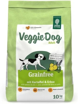 Green Petfood VeggieDog Grainfree (10 kg) | vegetarisch und getreidefrei - Bild 1 von 4
