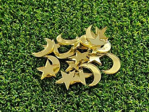 Mini Moon and Stars Cake Charms - Picture 1 of 3