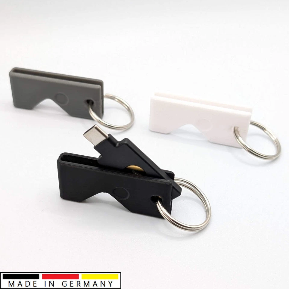 Printbtw Case Schutzhülle passend für Yubikey 5C NFC (USB-C) Kratzfest - Bild 1 von 4