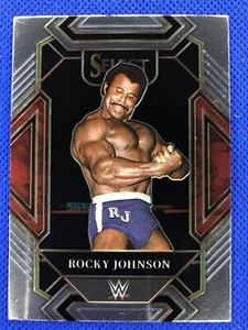 2022 #357 Rocky Johnson Panini Select WWE Legends Mezzanine Level - Bild 1 von 2