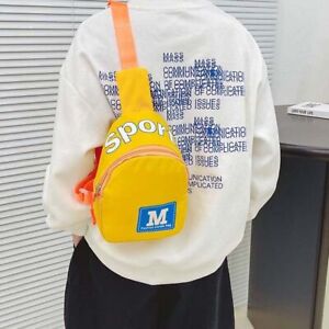 Korean Style Kids Chest Bag Nylon Outdoor Travel Shoulder Bag  Sports