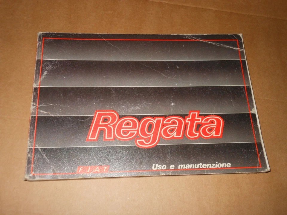 LIBRETTO USO E MANUTENZIONE FIAT REGATA ED. 4/1987 - Immagine 1 di 1