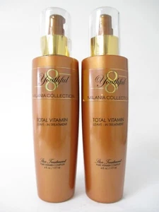 YOUTH Milania Collection Total Vitamin Leave in Treatment 6 oz Pack of 2 - Picture 1 of 2