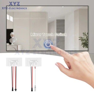 Home Lighting Touch Switch 12V Bad Smart Spiegel Touch Sensor Steuerschalter - Bild 1 von 4