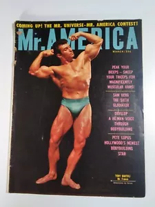 Mr. America Magazine Vtg 1962 Bodybuild Weider Bartoli Berg Lupus Romero Zotto - Picture 1 of 12