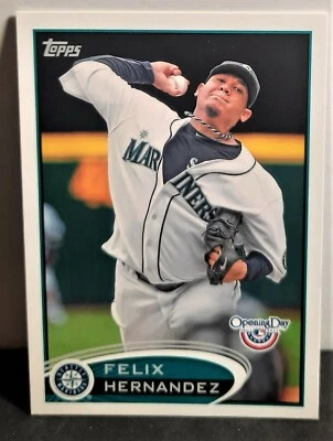 2012 Felix Hernandez Topps Opening Day #199 - Mariners - CYA - Image 1 of 2