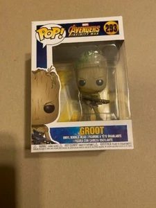Marvel Avengers Infinity War ""GROOT"" Bobblehead Funko #293, neu, top Box - Bild 1 von 21