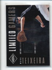 MARK TEIXEIRA 2011 PANINI LIMITED GAMERS GAME USED WORN GLOVE #086/299-AF2201