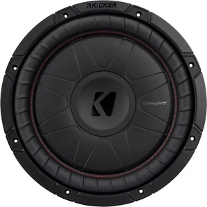 KICKER 52CVT124 SUBWOOFER/SUB CAR AUDIO 12" COMPVT ATTACCO BASSO 4 OHM CVT124 - Foto 1 di 4