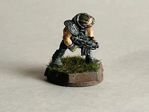Warhammer 40k Astra Militarum metallo dipinto professionalmente soldato umano - Foto 1 di 6