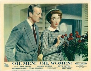 DAVID NIVEN BARBARA RUSH OH MEN OH WOMEN LOBBY CARD