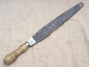 Outil ancien râpe de maréchal ferrant pour sabot de cheval Talabot acier Surfin - Imagen 1 de 15