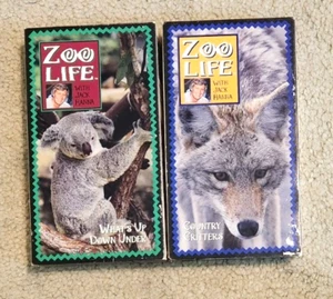 2 Zoo Life With Jack Hanna VHS Playtested Country Critters, What’s Up Down Under - Picture 1 of 2