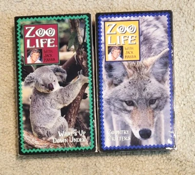 2 Zoo Life With Jack Hanna VHS Playtested Country Critters, What’s Up Down Under - Image 1 of 2