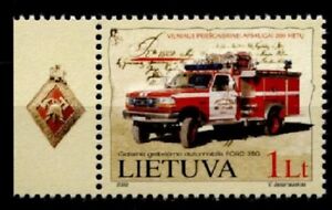 Feuerwehr-Fahrzeug "Ford 350". 1W. Rand(7). Litauen 2002