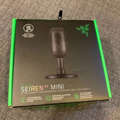 ⚡SHIPS SAME DAY⚡ Razer Seiren V3 Mini Ultra-Compact USB Microphone NIB - Image 1 of 3