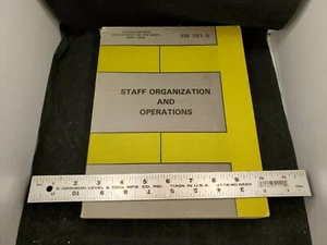 MAI 1994 STAFF ORGANISATION AND OPERATIONS FM 101-5 F17-4B - Bild 1 von 1