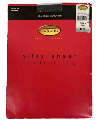 Sandalia de Colección Talbots Mujer Sedosa Transparente Control Color Azul Marino Talla A Foto 1 de 2