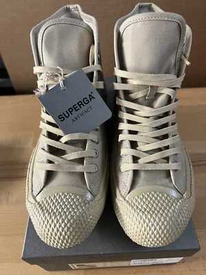 Artifact By Superga 2435-MS Japanese Canvas High Top Sneakers, Men's SZ 9 / 42 - Image 1 of 4