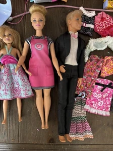 Lot 50+ Various Barbie Dolls Clothes Accessories Shoes Ken Kelly Club - Picture 1 of 24